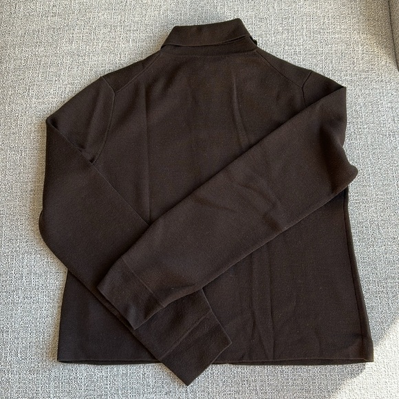 Theory Brown Knit Sweater - Picture 4 of 8